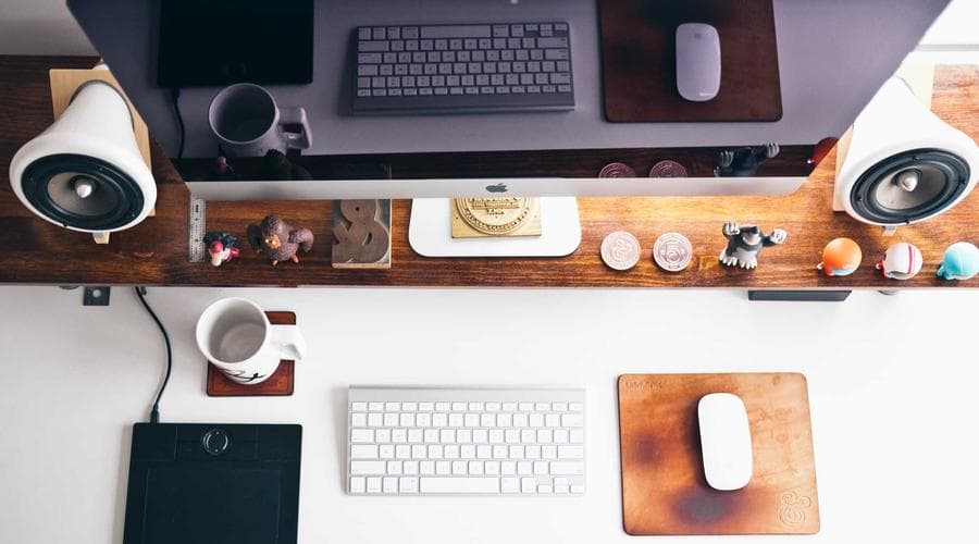 Two contrasting interfaces — one alarming and cluttered, one calm and minimal